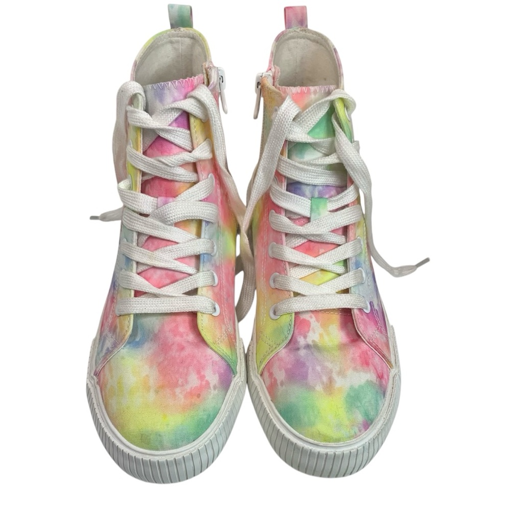 CAT & JACK Tie Dye High Top Platform Sneakers Sz 5